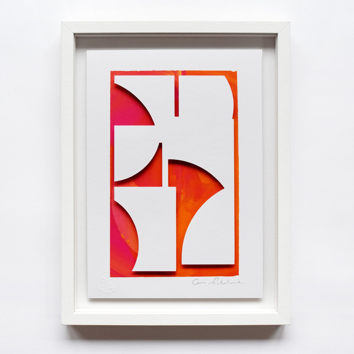 Like No Other — 'Right Now V' Framed Original Artwork