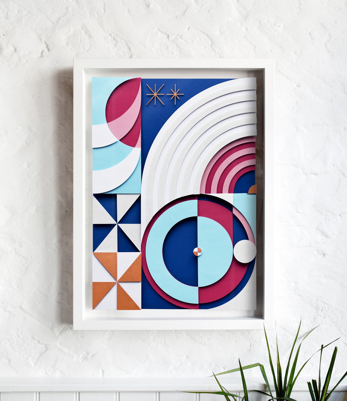 Observations from the Unknown — 'Kepler-16b' Framed Original Artwork