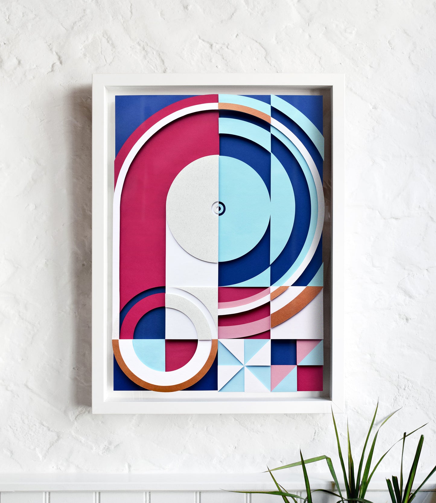 Observations from the Unknown — 'Kepler-62e & Kepler-62f' Framed Original Artwork