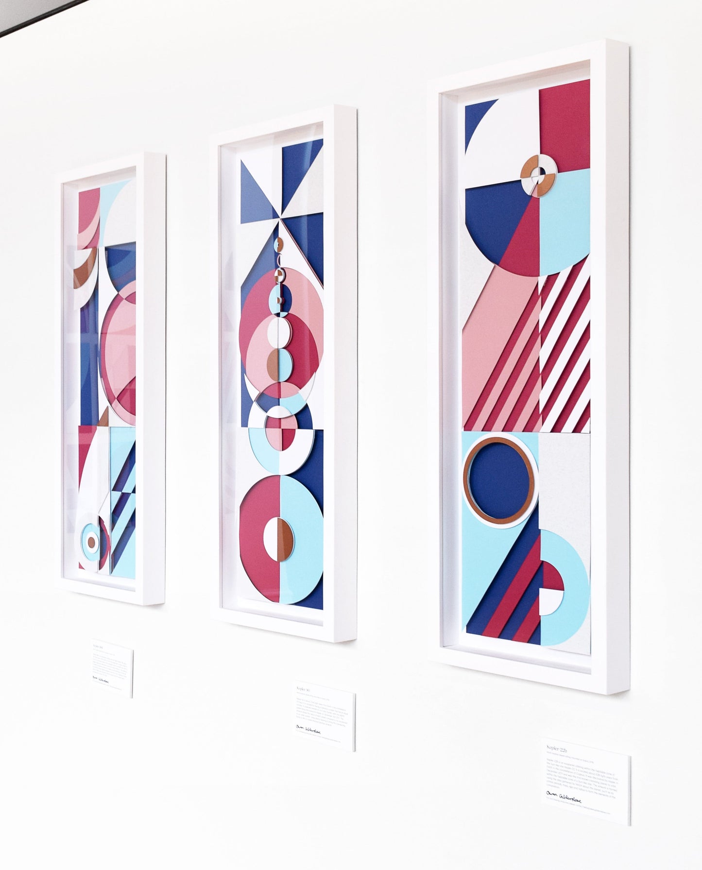 Observations from the Unknown — 'Kepler-16b' Framed Original Artwork