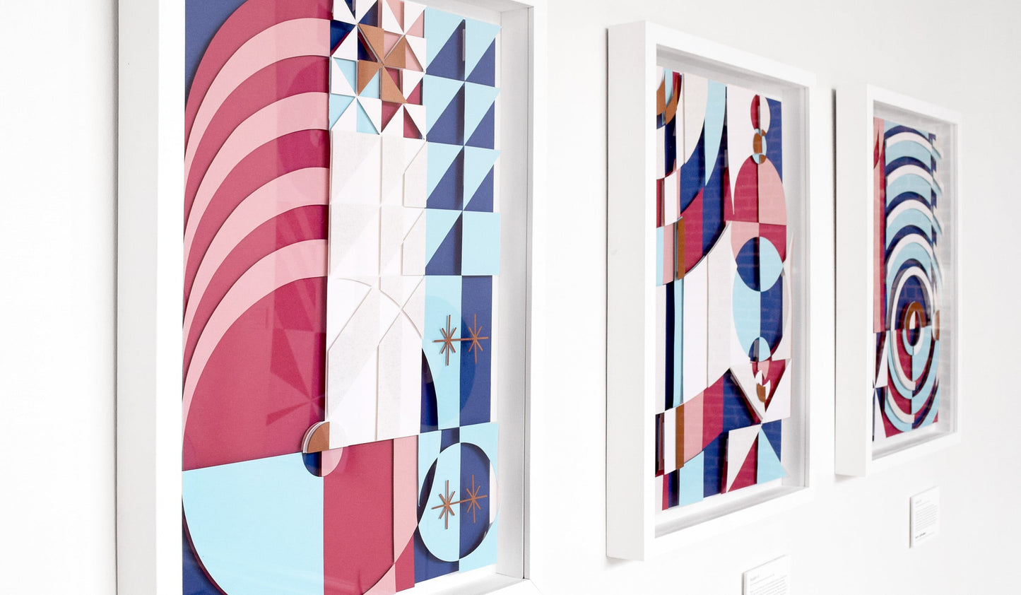 Observations from the Unknown — 'Kepler-16b' Framed Original Artwork