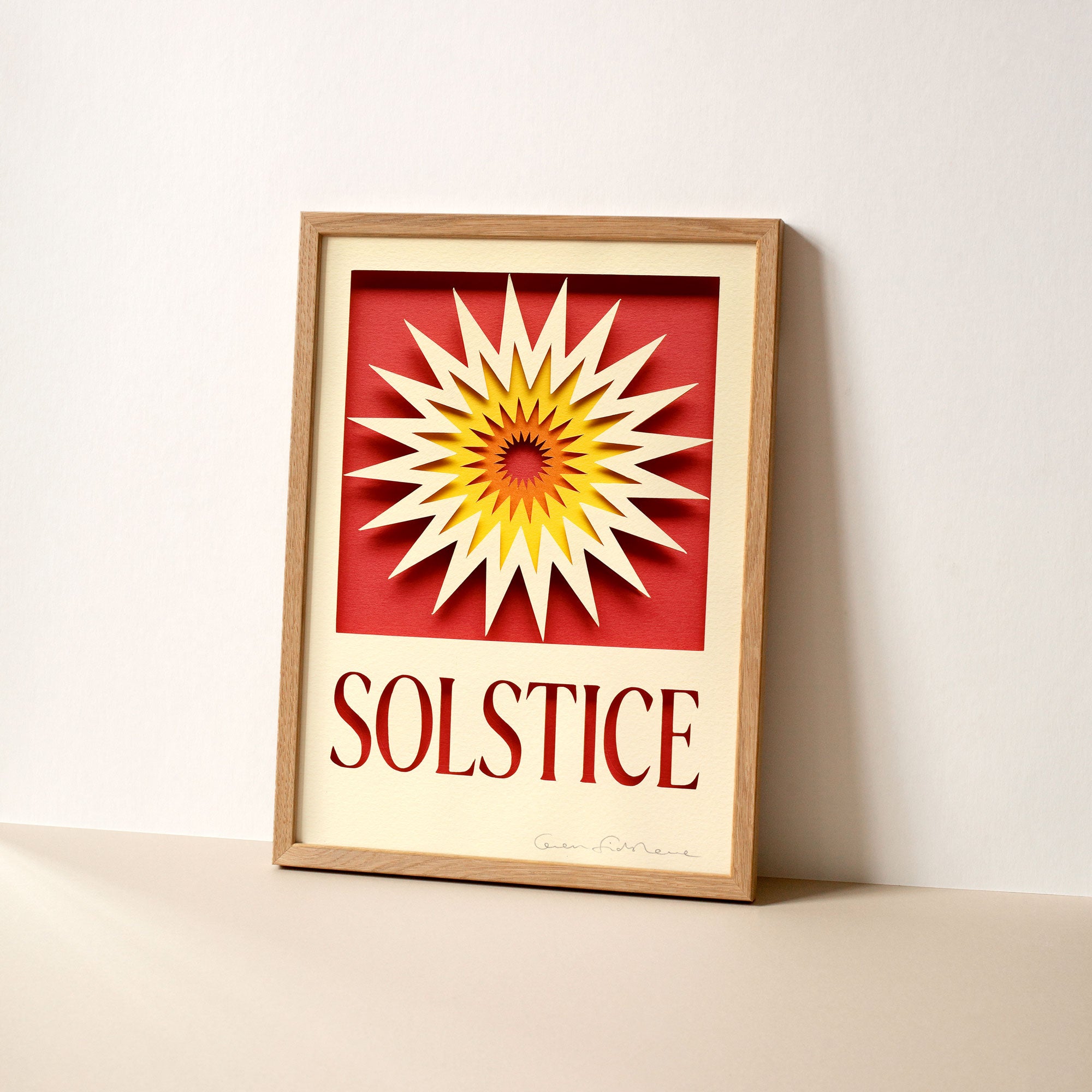 Solstice – Indigo Print