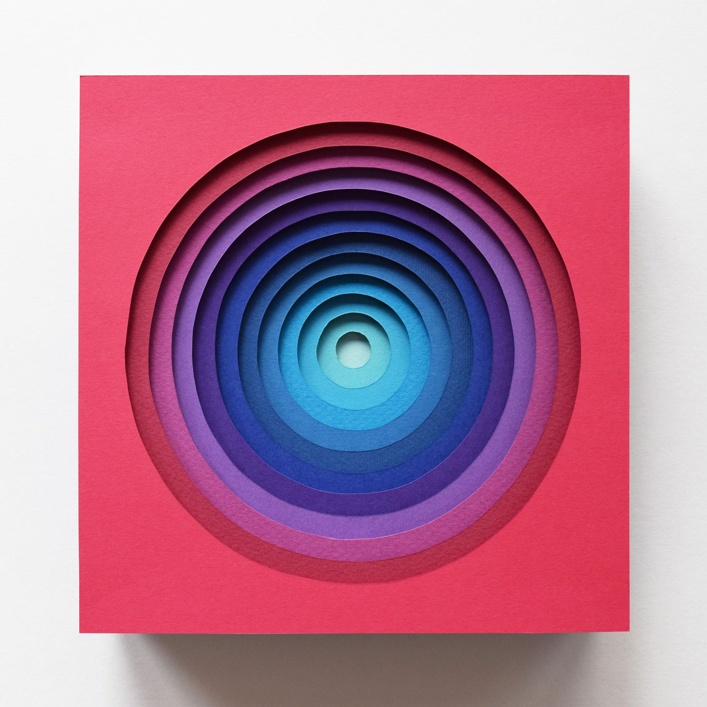 The Sublime Spectrum IV — Framed Original Papercut Artwork