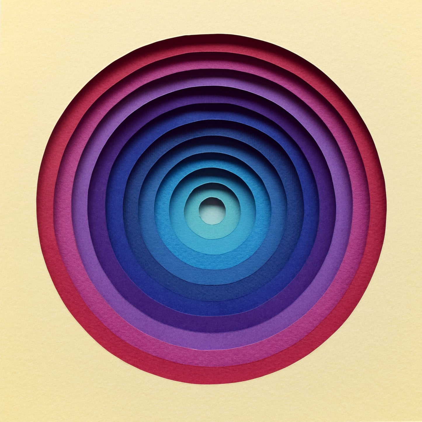 The Sublime Spectrum VII — Framed Original Papercut Artwork