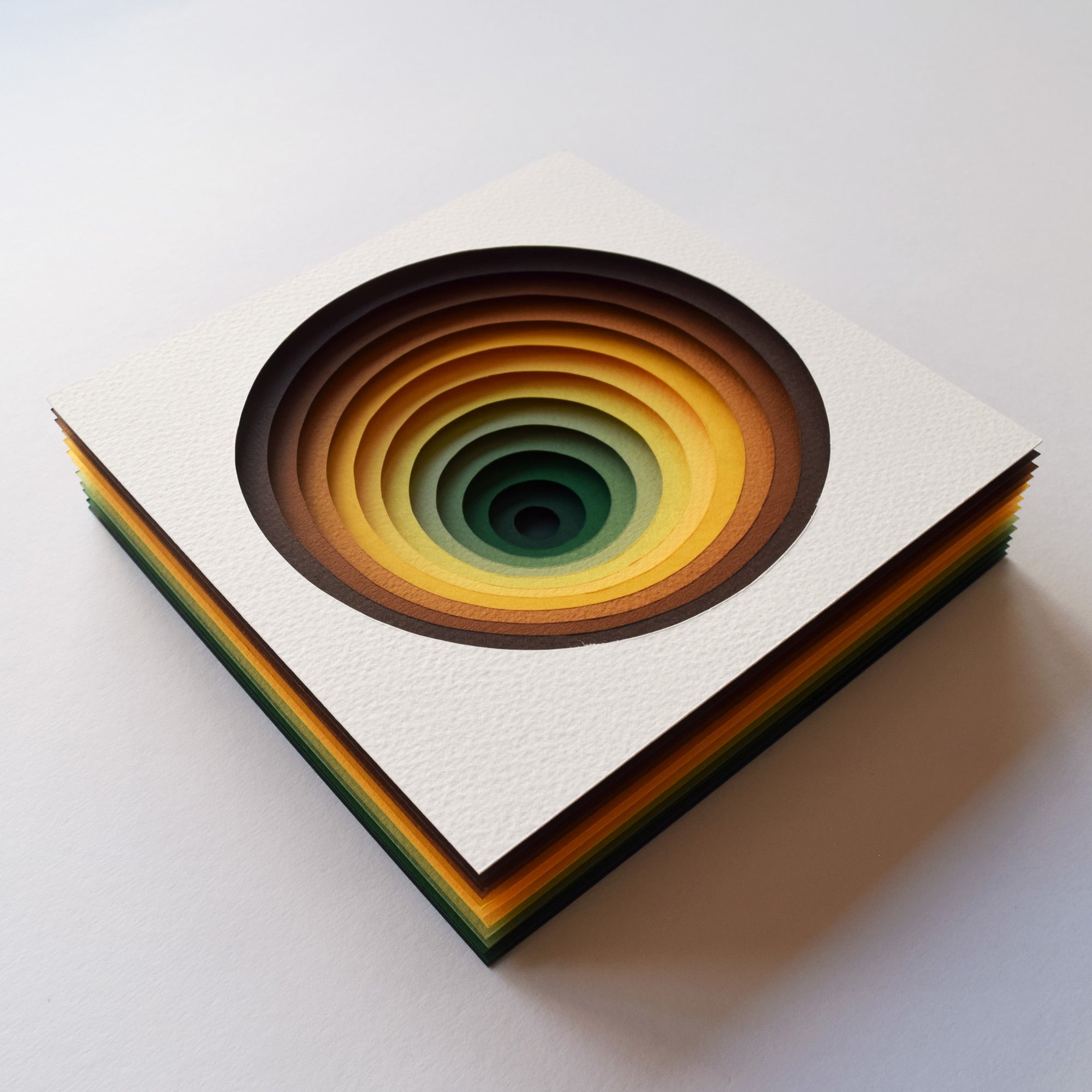 The Sublime Spectrum XXIII — Framed Original Papercut Artwork