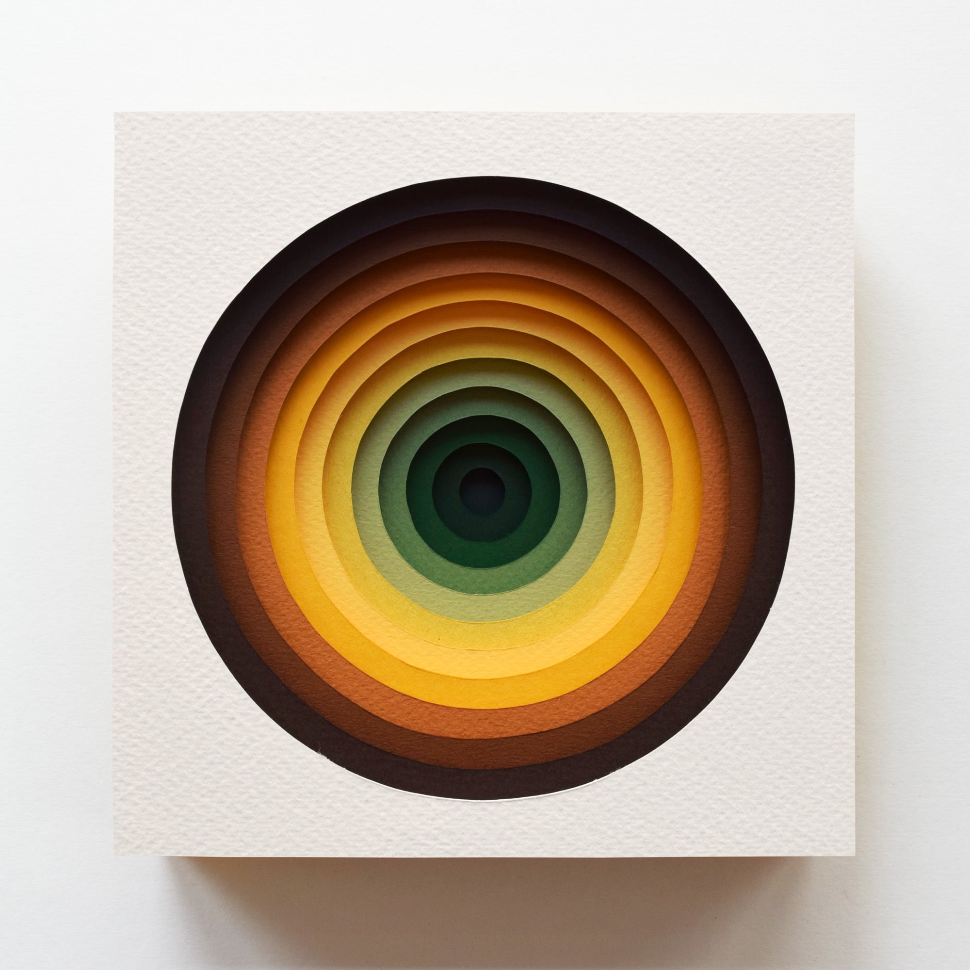 The Sublime Spectrum XXIII — Framed Original Papercut Artwork