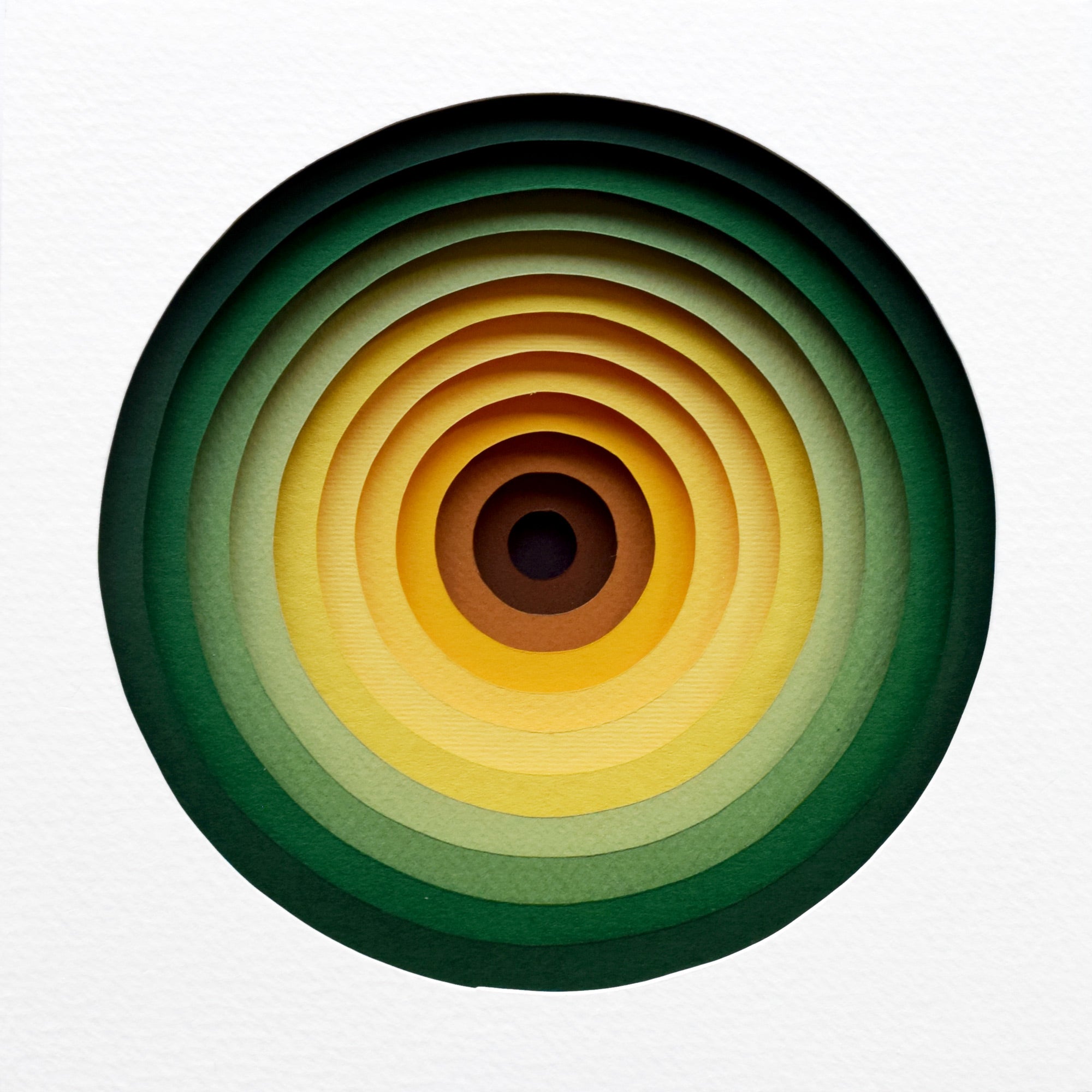 The Sublime Spectrum XXII — Framed Original Papercut Artwork