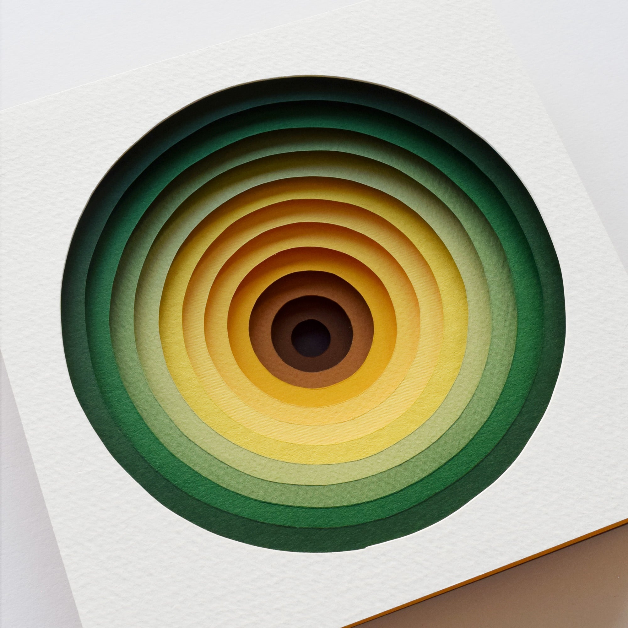 The Sublime Spectrum XXII — Framed Original Papercut Artwork