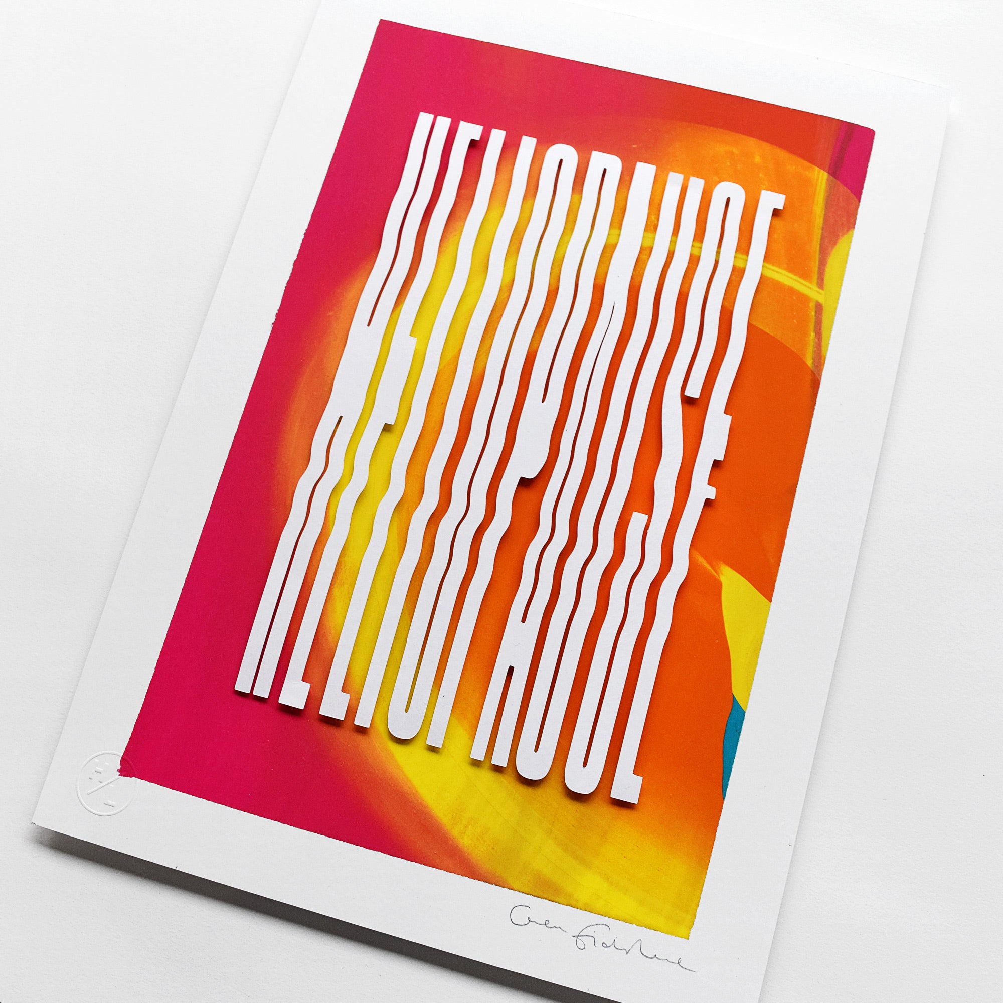 Like No Other — 'Heliopause' Framed Original Artwork