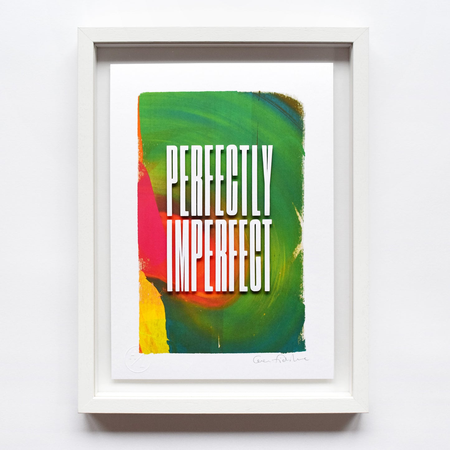 Like No Other — 'Perfectly Imperfect' Framed Original Artwork