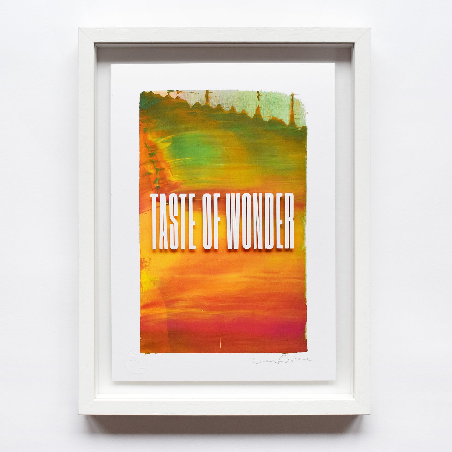 Like No Other — 'Taste Of Wonder' Framed Original Artwork