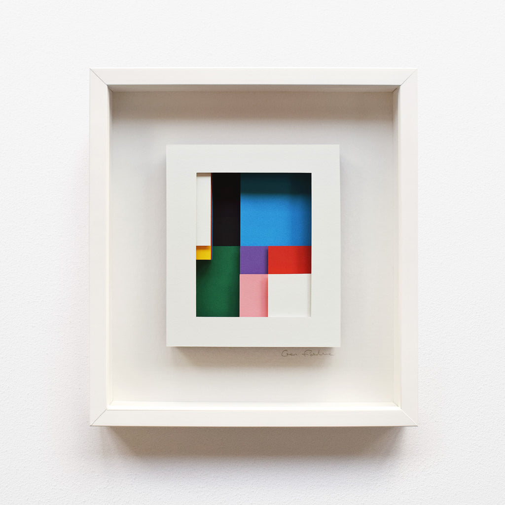 Intersections II — Framed Original Papercut Artwork
