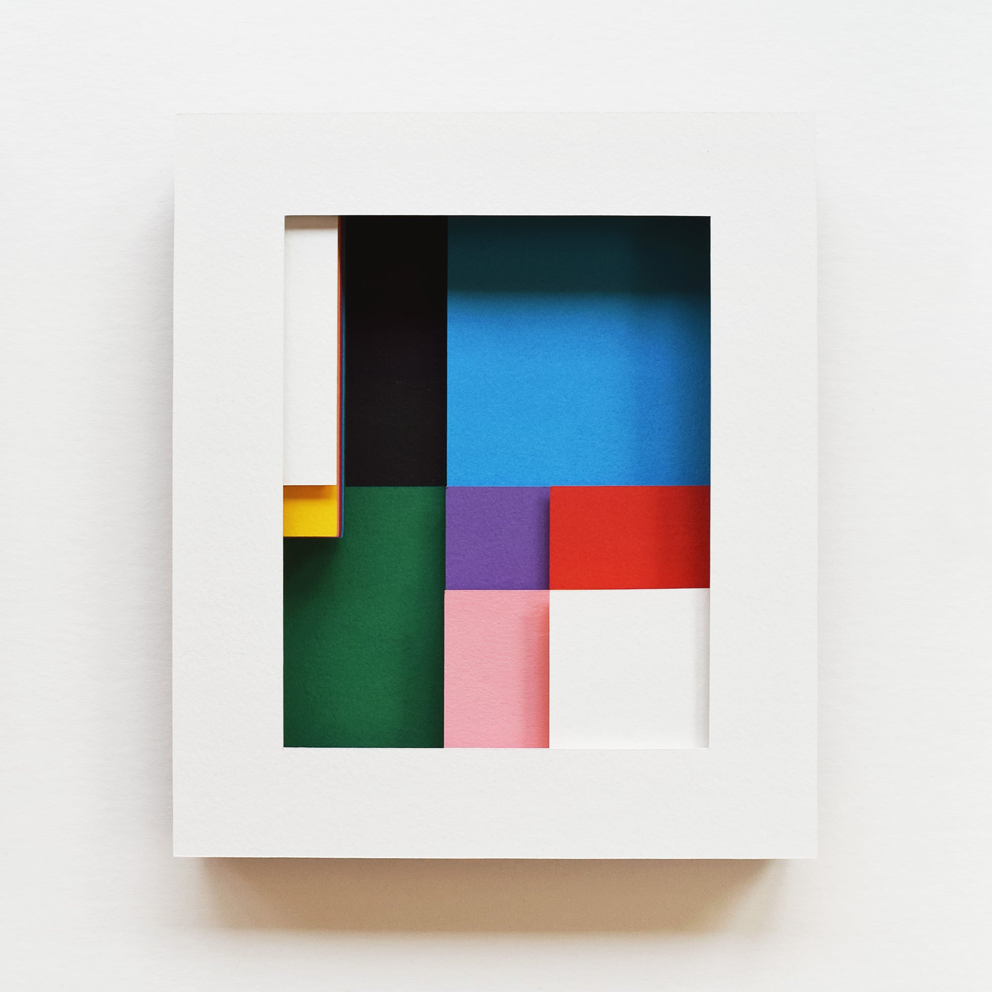 Intersections II — Framed Original Papercut Artwork
