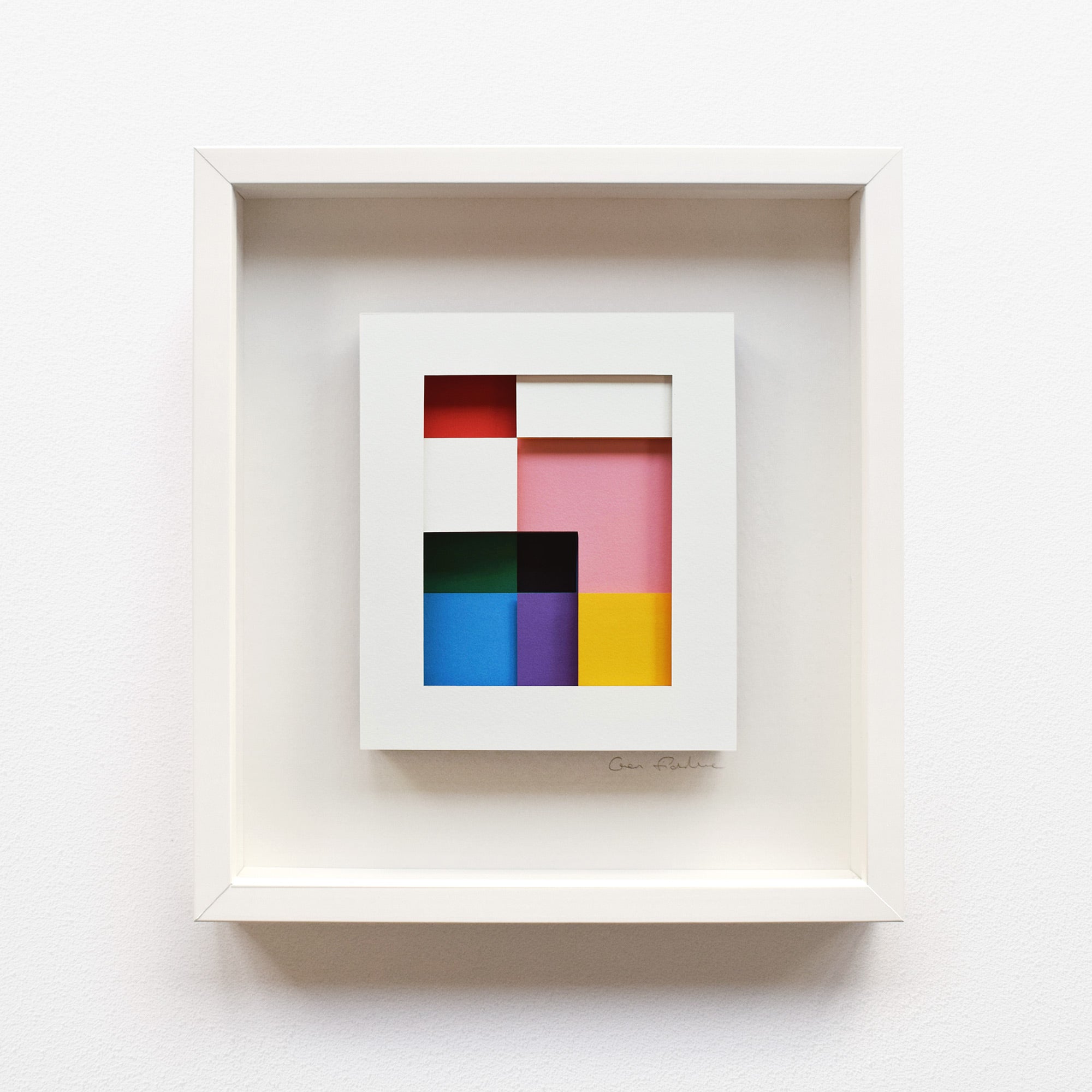 Intersections III — Framed Original Papercut Artwork