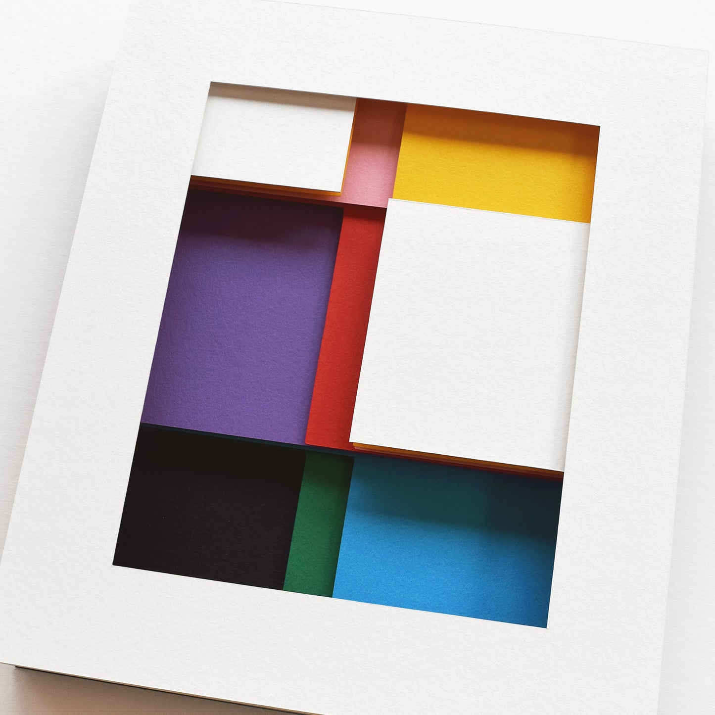 Intersections IV — Framed Original Papercut Artwork