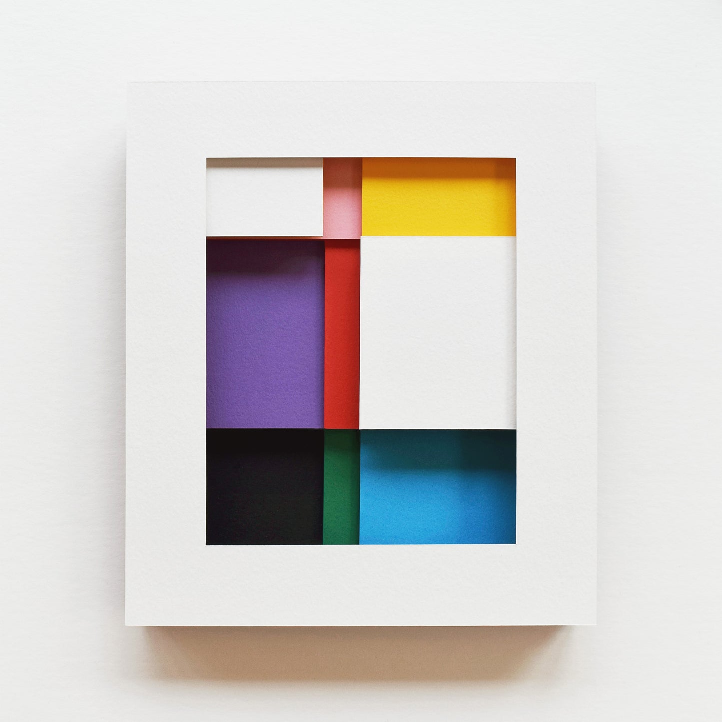 Intersections IV — Framed Original Papercut Artwork