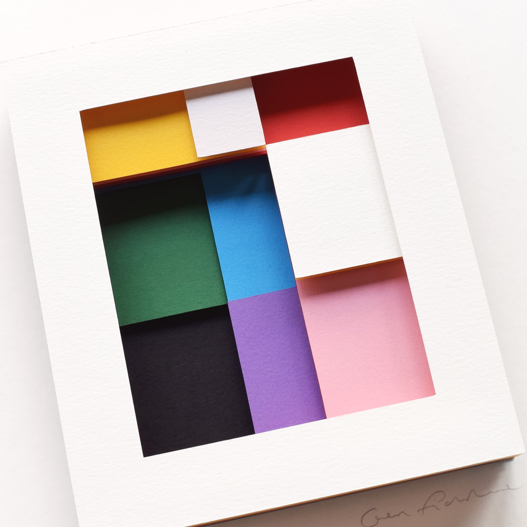 Intersections VIII — Framed Original Papercut Artwork