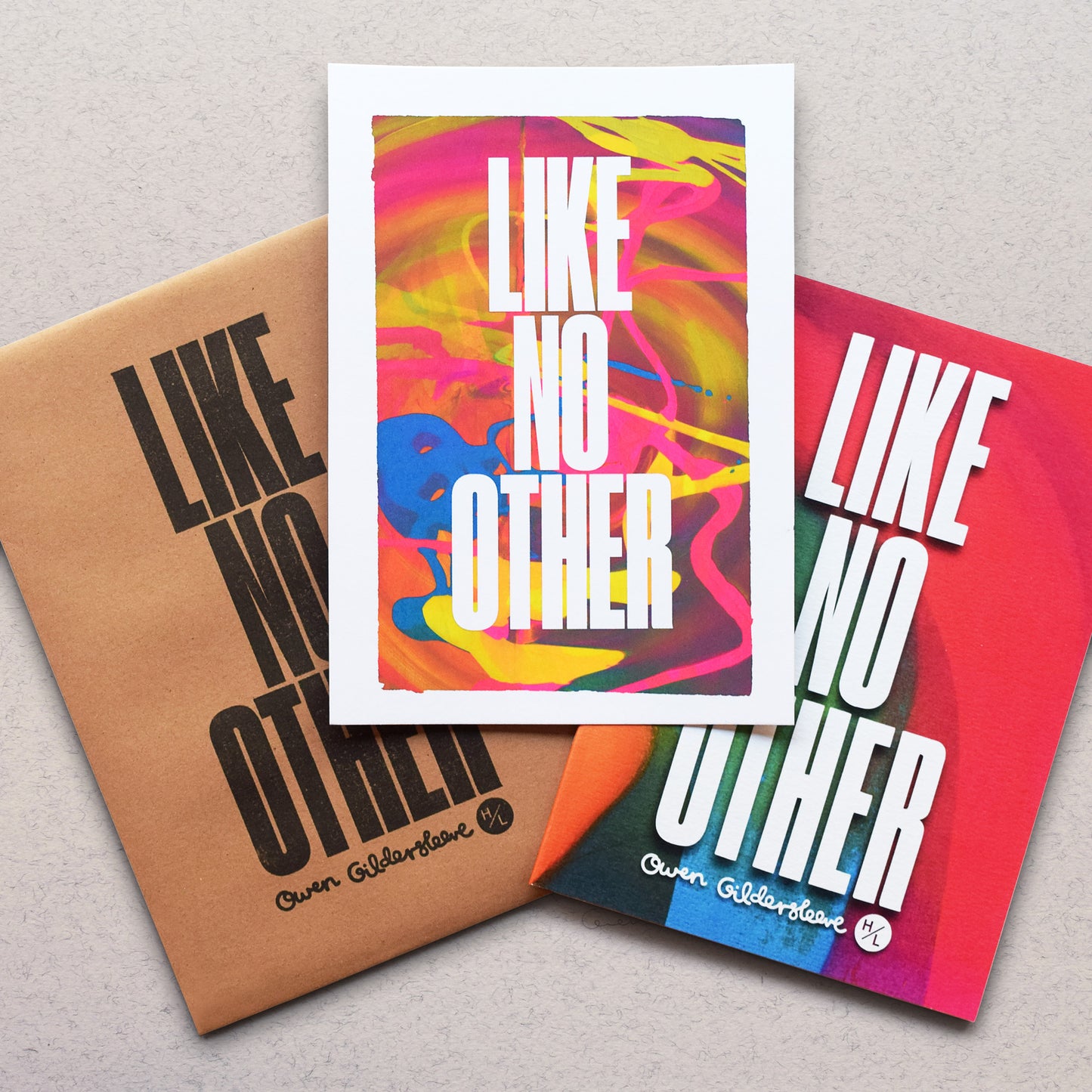 Like No Other — Limited Edition Mono-Screenprint + Catalogue