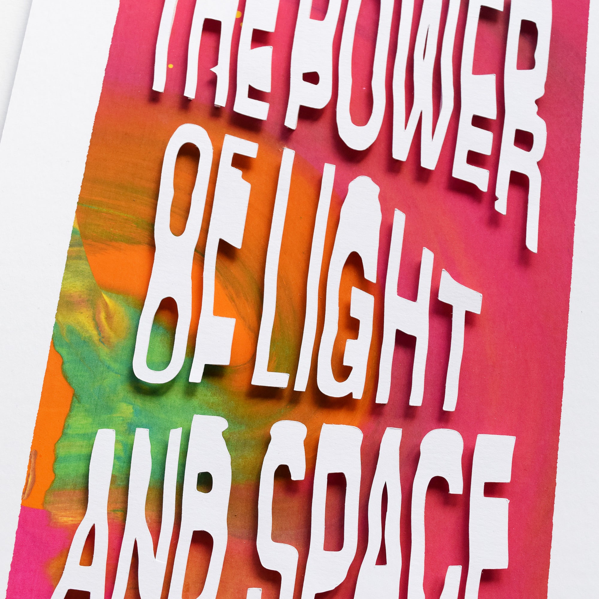 Like No Other — 'The Power of Light and Space I' Framed Original Artwork