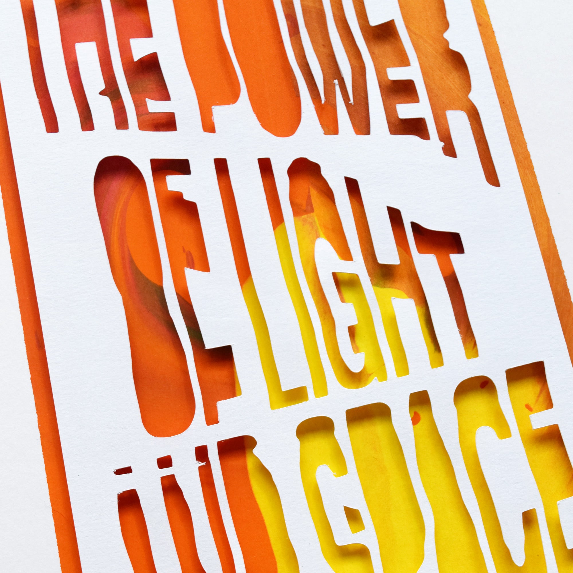 Like No Other — 'The Power of Light and Space II' Framed Original Artwork