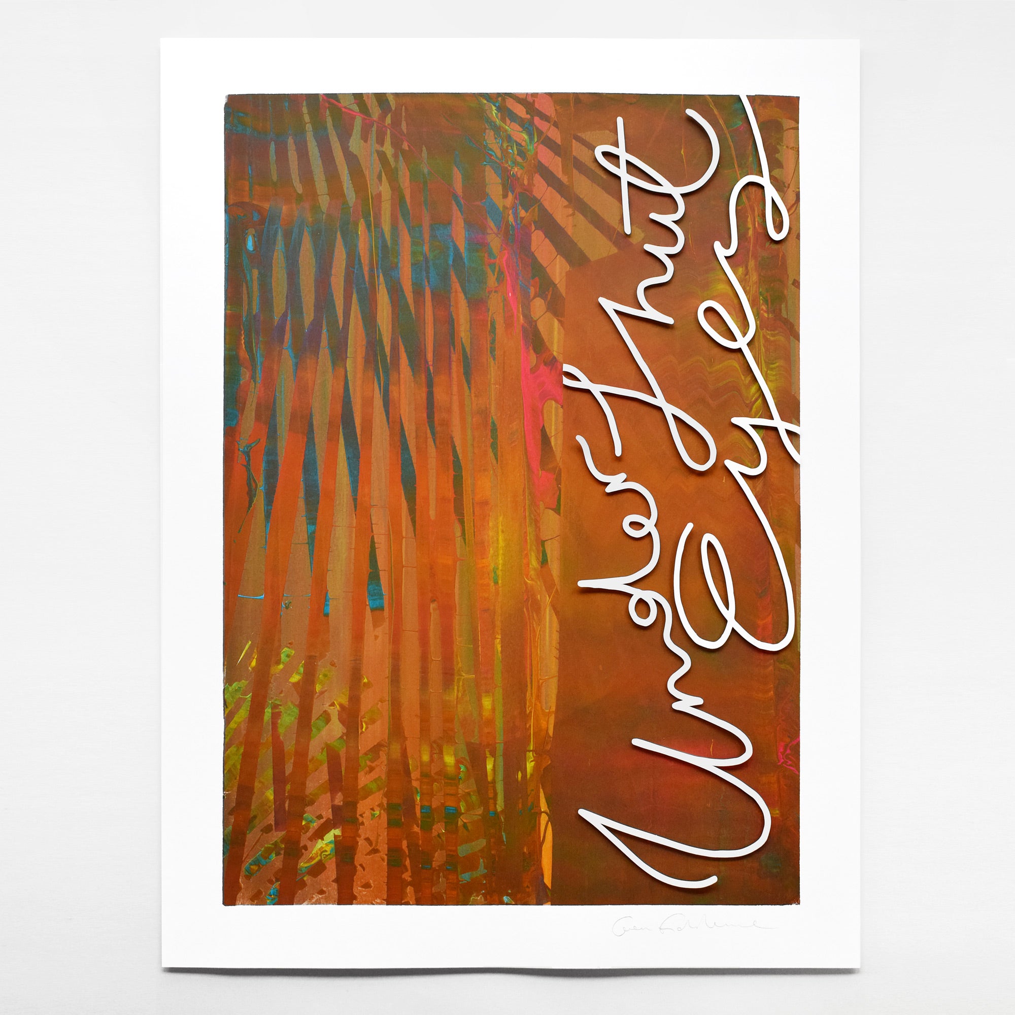 Like No Other — 'Under Shut Eyes' Framed Original Artwork