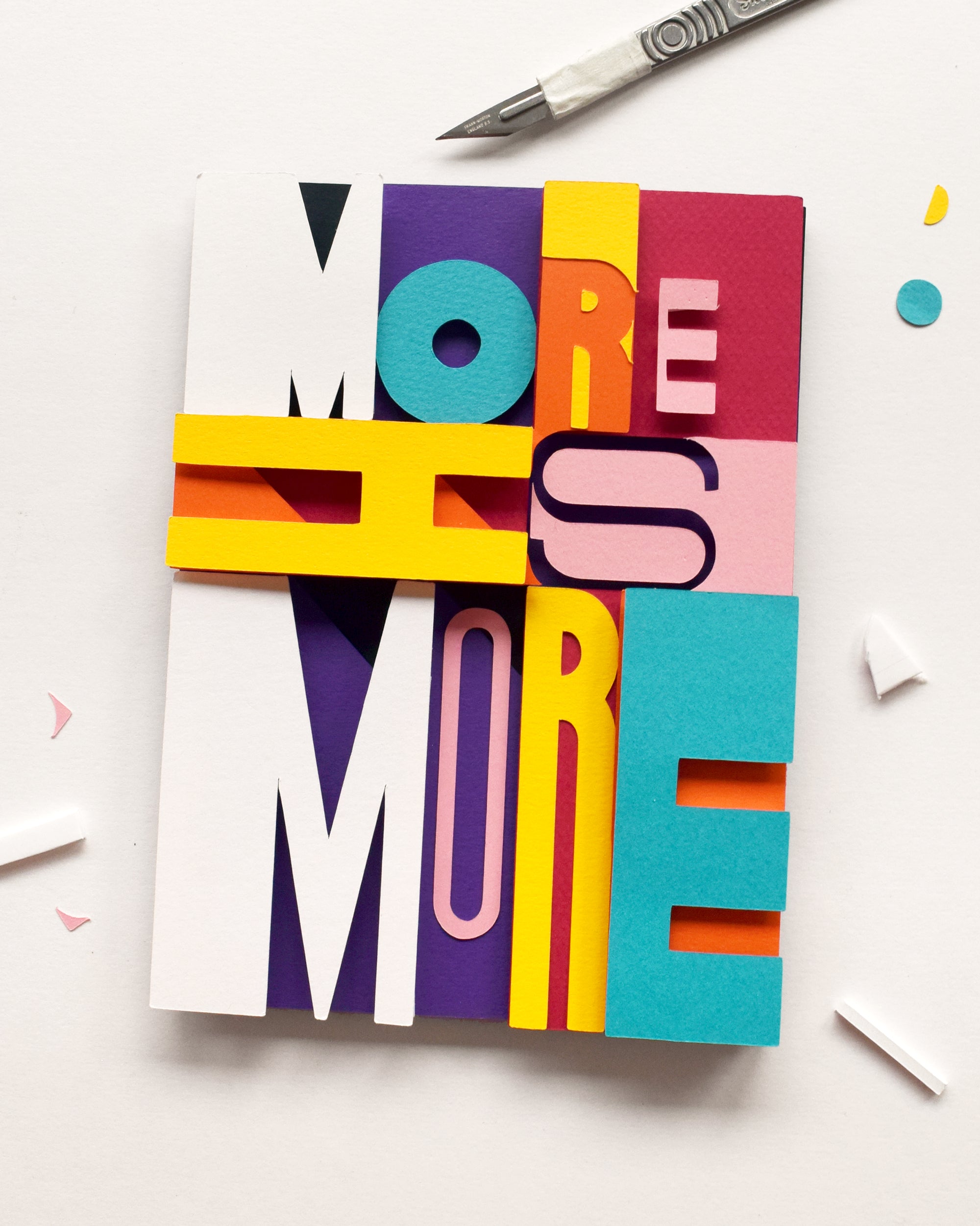 Pre–Order – 'More is More' Original Artwork & Giclée Prints
