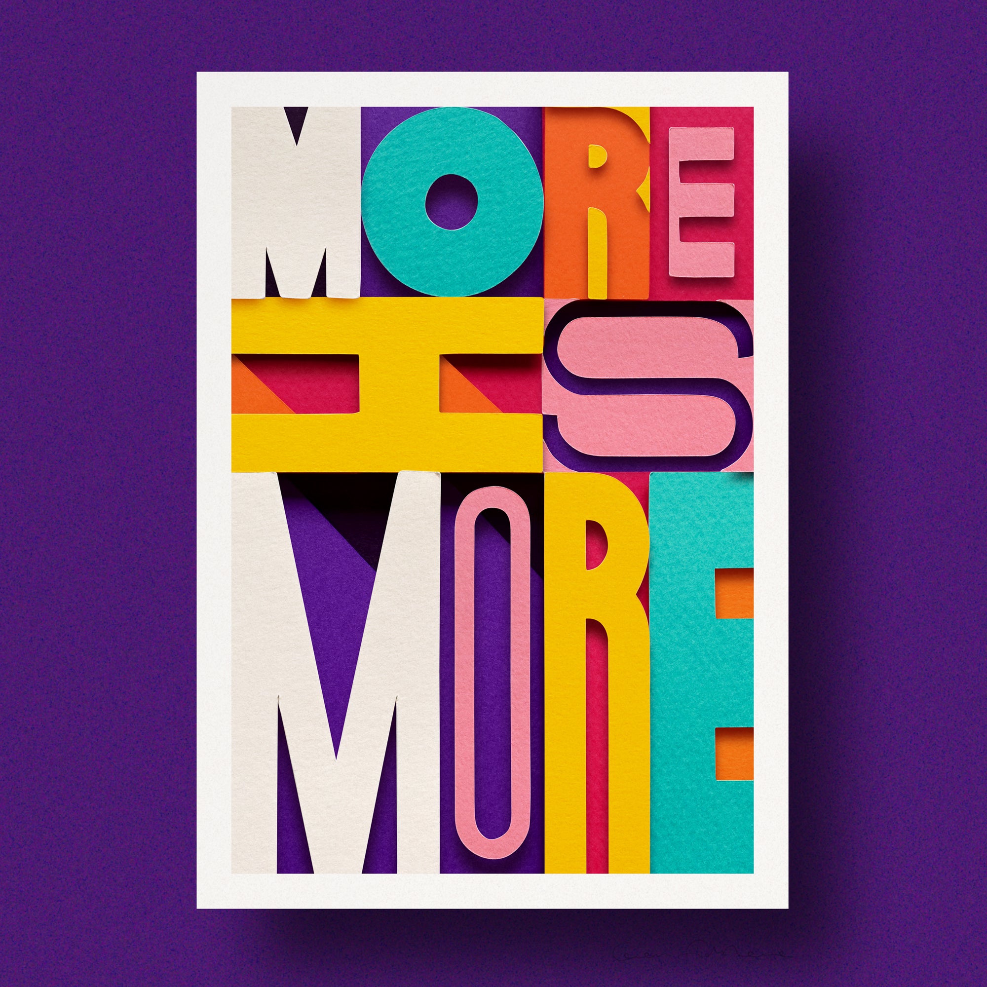 'More is More' Original Artwork & Giclée Prints