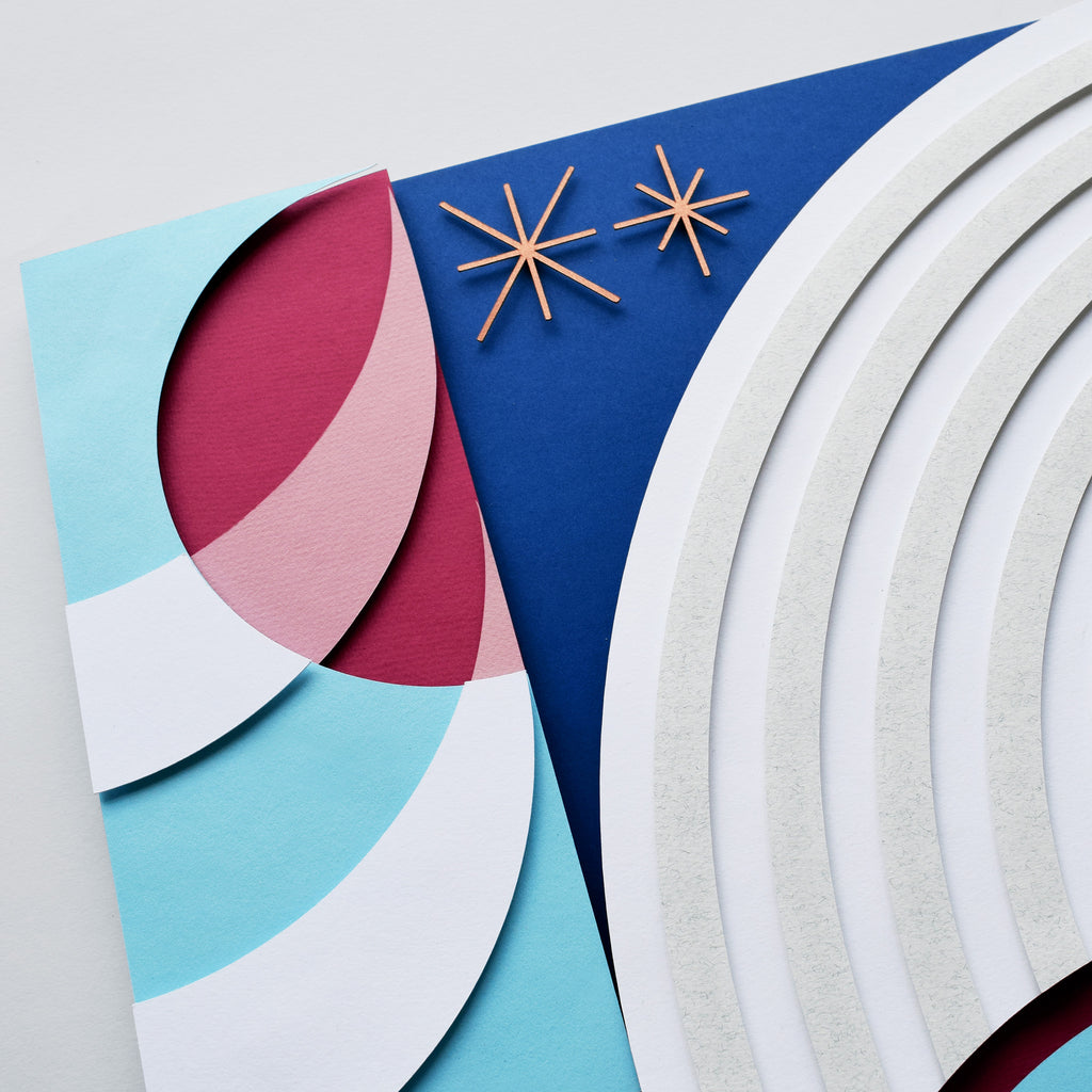 Observations from the Unknown — 'Kepler-16b' Framed Original Artwork