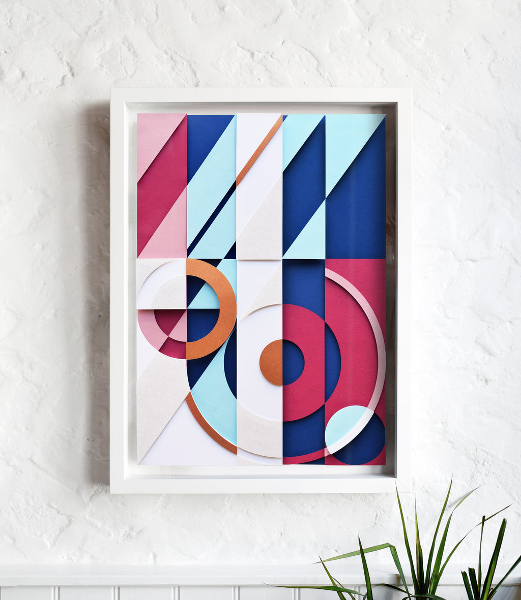 Observations from the Unknown — 'Kepler-425b' Framed Original Artwork