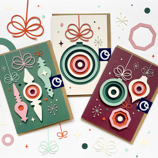 Paper Ornaments – Greetings Card Sets