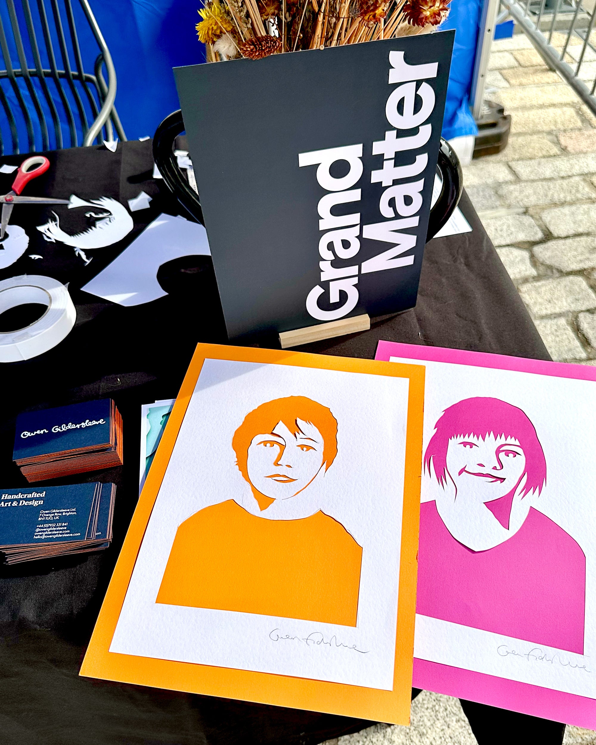15-Minute Papercut Portraits