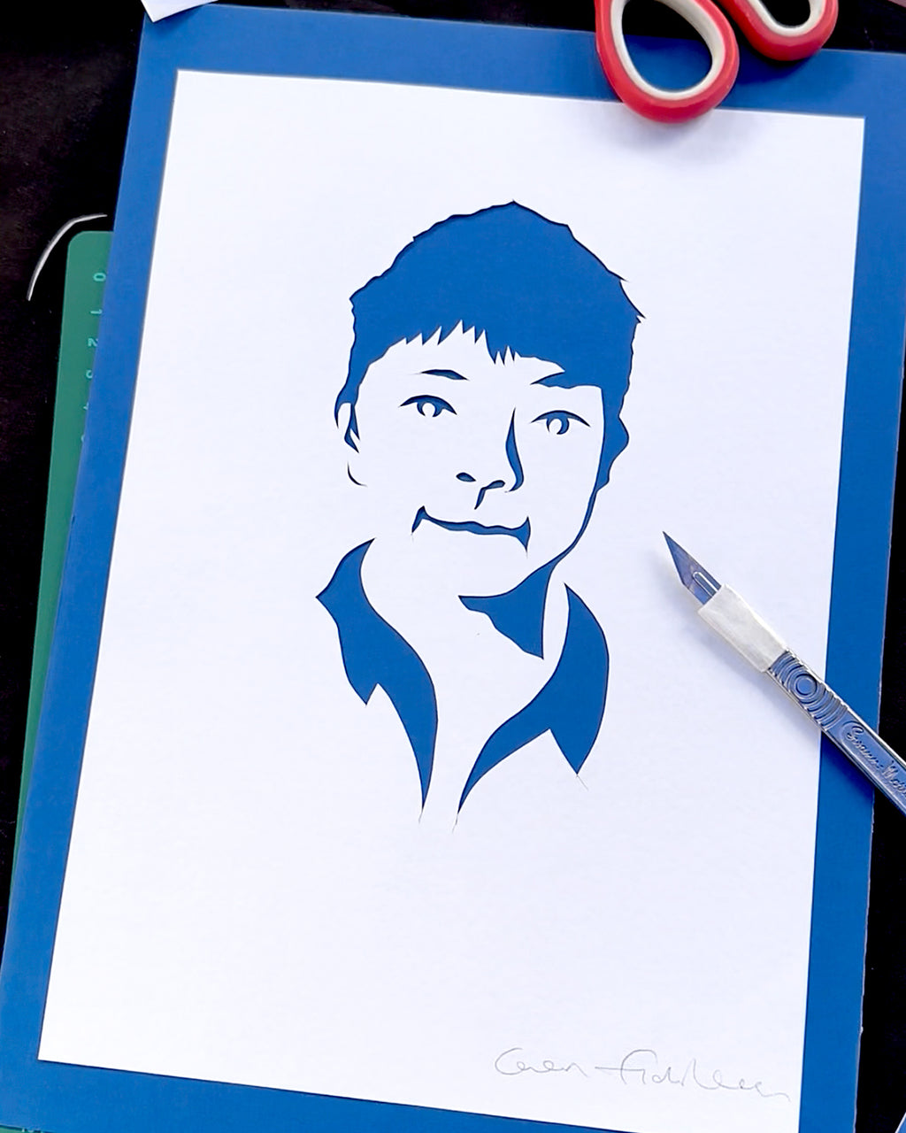 15-Minute Papercut Portraits
