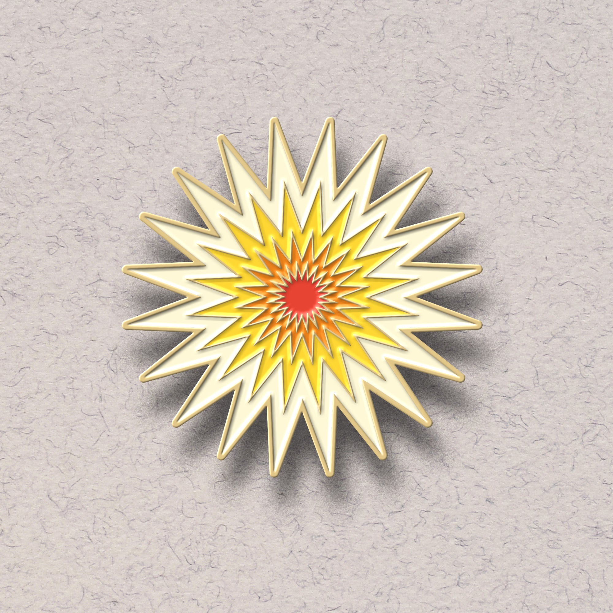 Solstice — Enamel Pin
