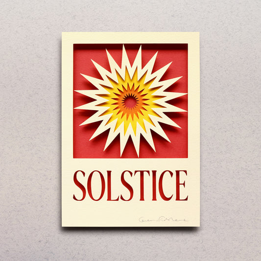 Solstice — Indigo Print