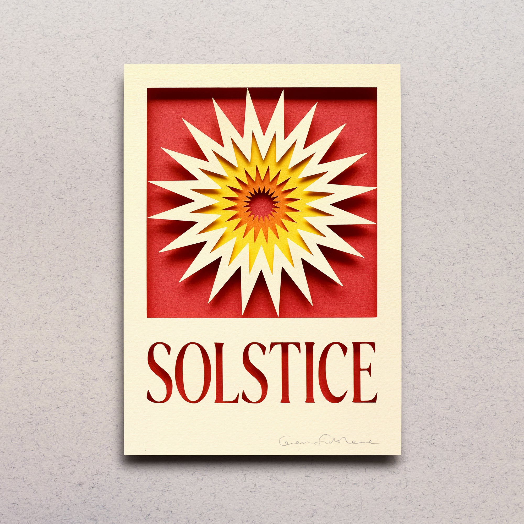 Solstice – Indigo Print