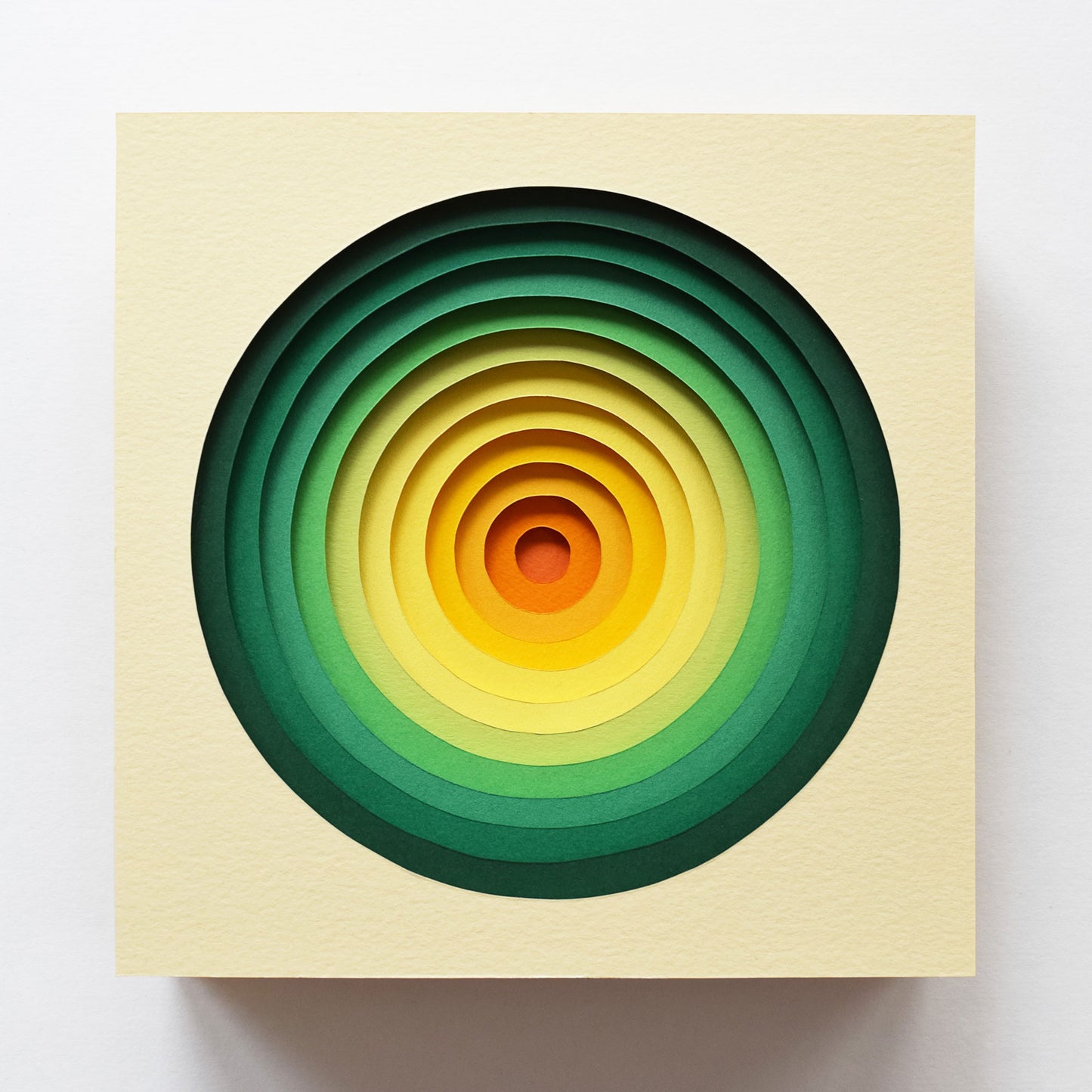 The Sublime Spectrum III — Framed Original Papercut Artwork