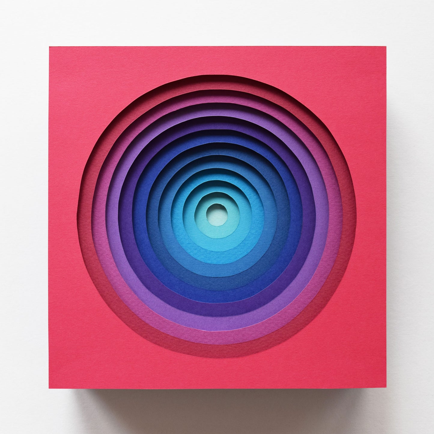 The Sublime Spectrum IV — Framed Original Papercut Artwork