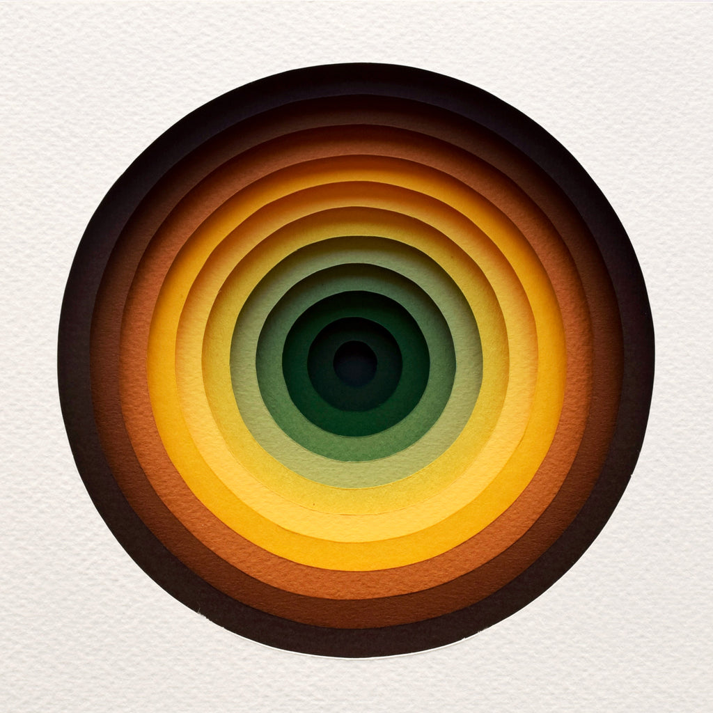 The Sublime Spectrum XXIII — Framed Original Papercut Artwork