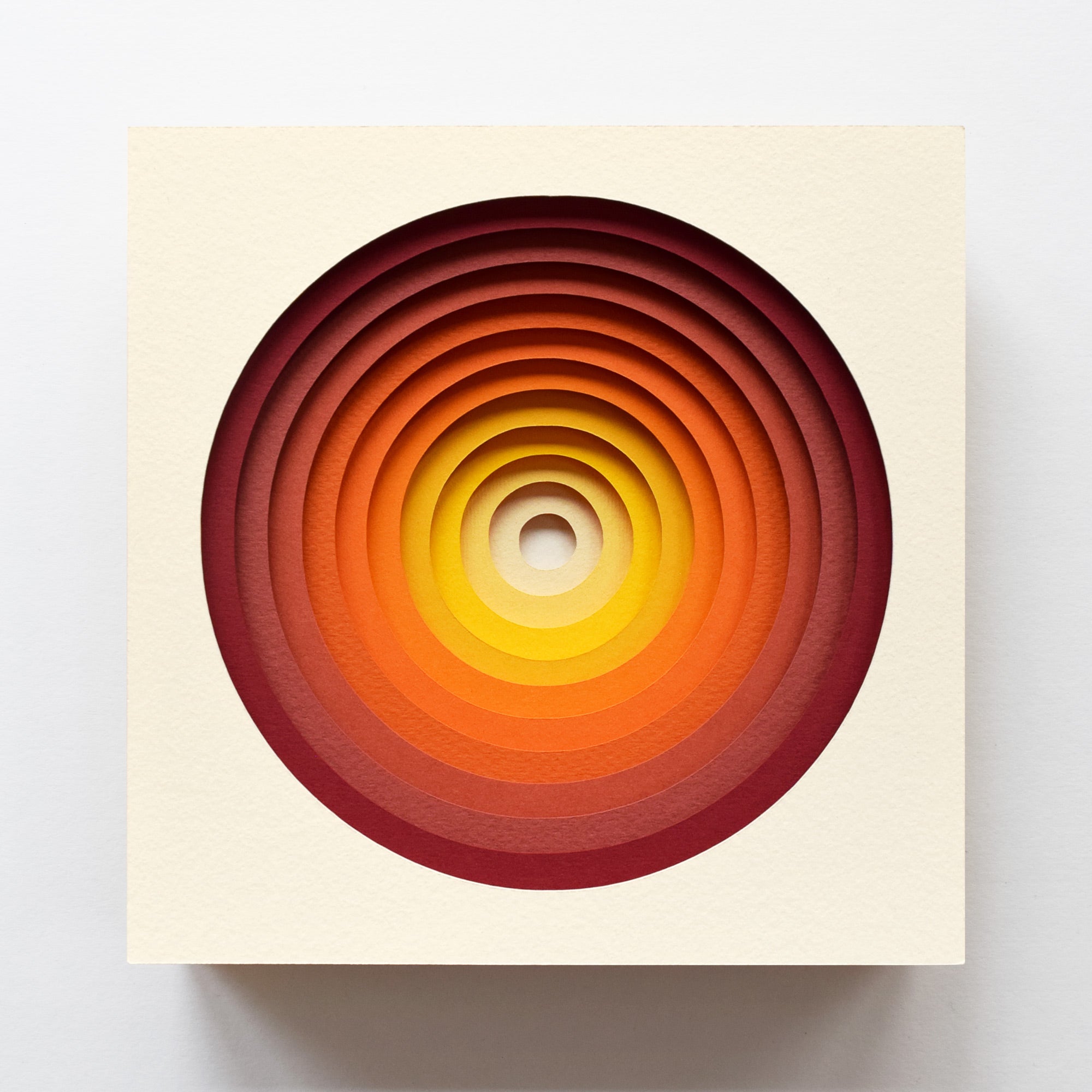 The Sublime Spectrum XVII — Framed Original Papercut Artwork