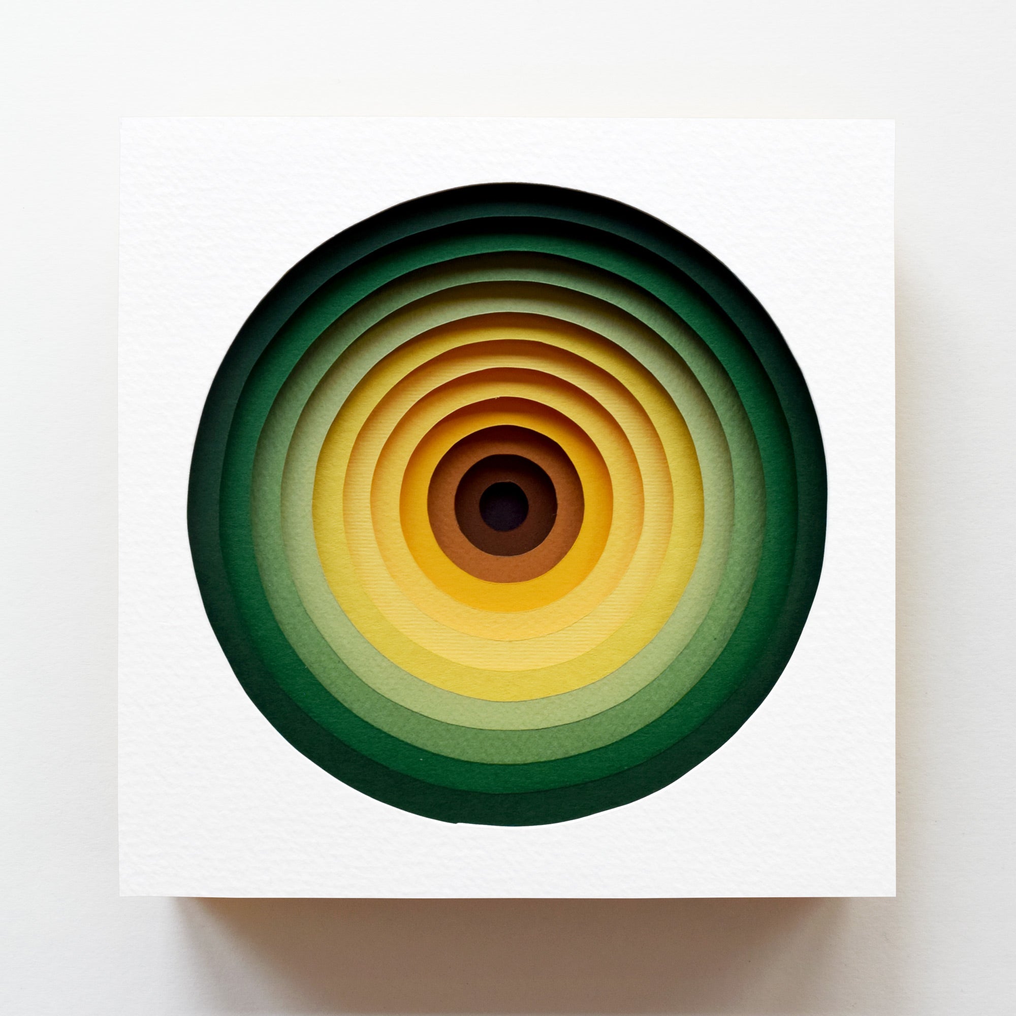 The Sublime Spectrum XXII — Framed Original Papercut Artwork
