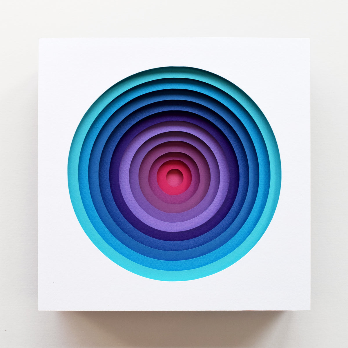 The Sublime Spectrum XXVI – Framed Original Papercut Artwork