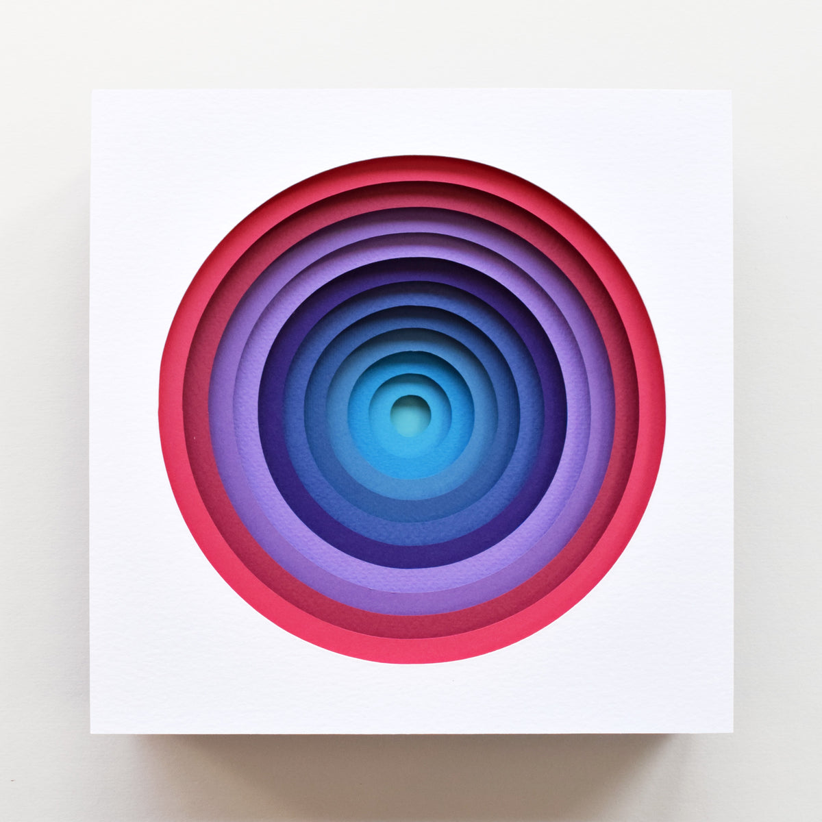The Sublime Spectrum XXVII – Framed Original Papercut Artwork