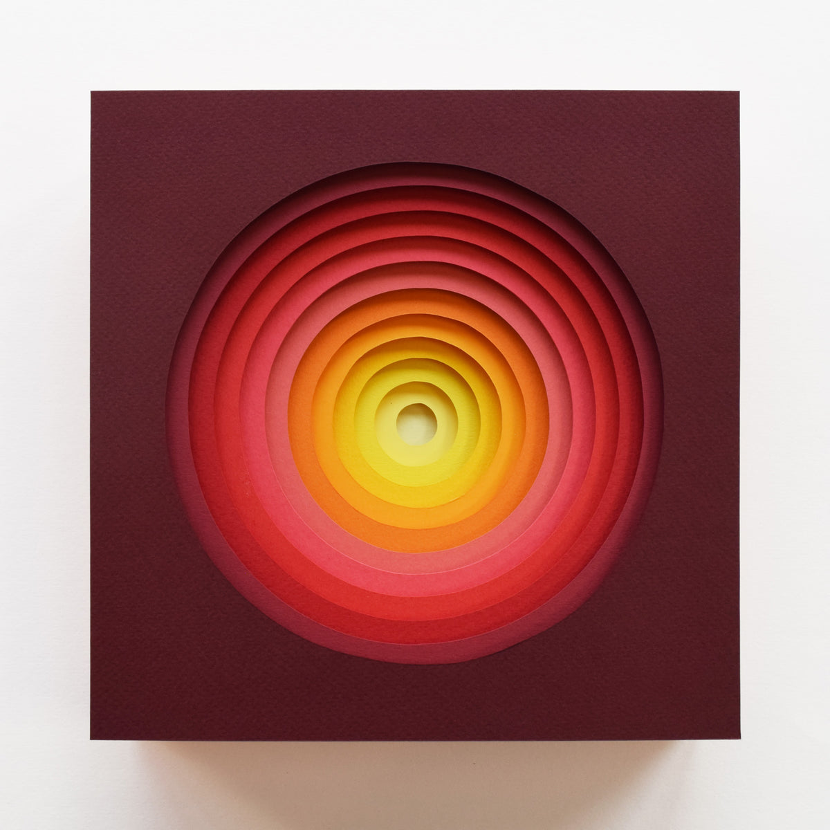 The Sublime Spectrum XXIX – Framed Original Papercut Artwork