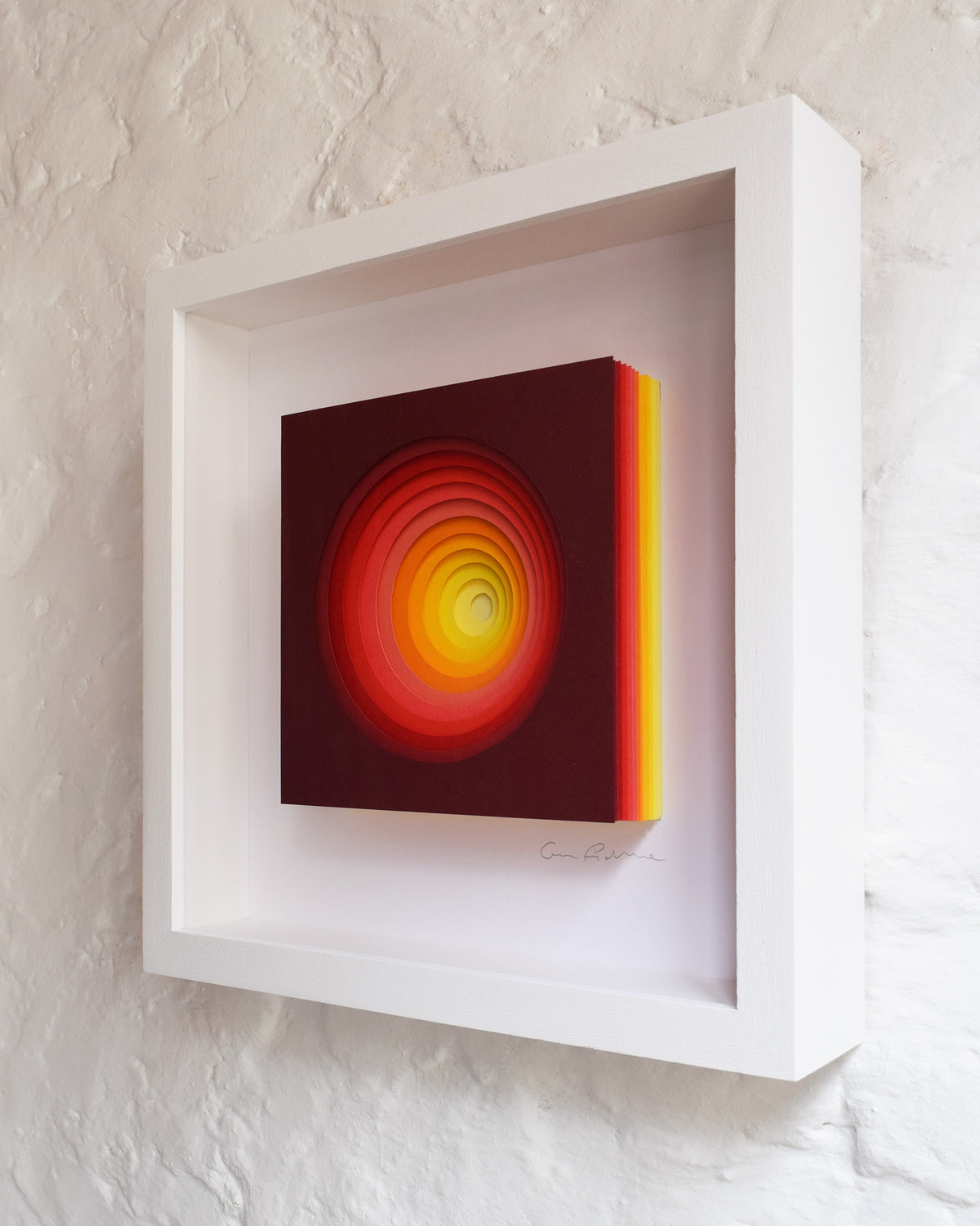 The Sublime Spectrum XXIX – Framed Original Papercut Artwork