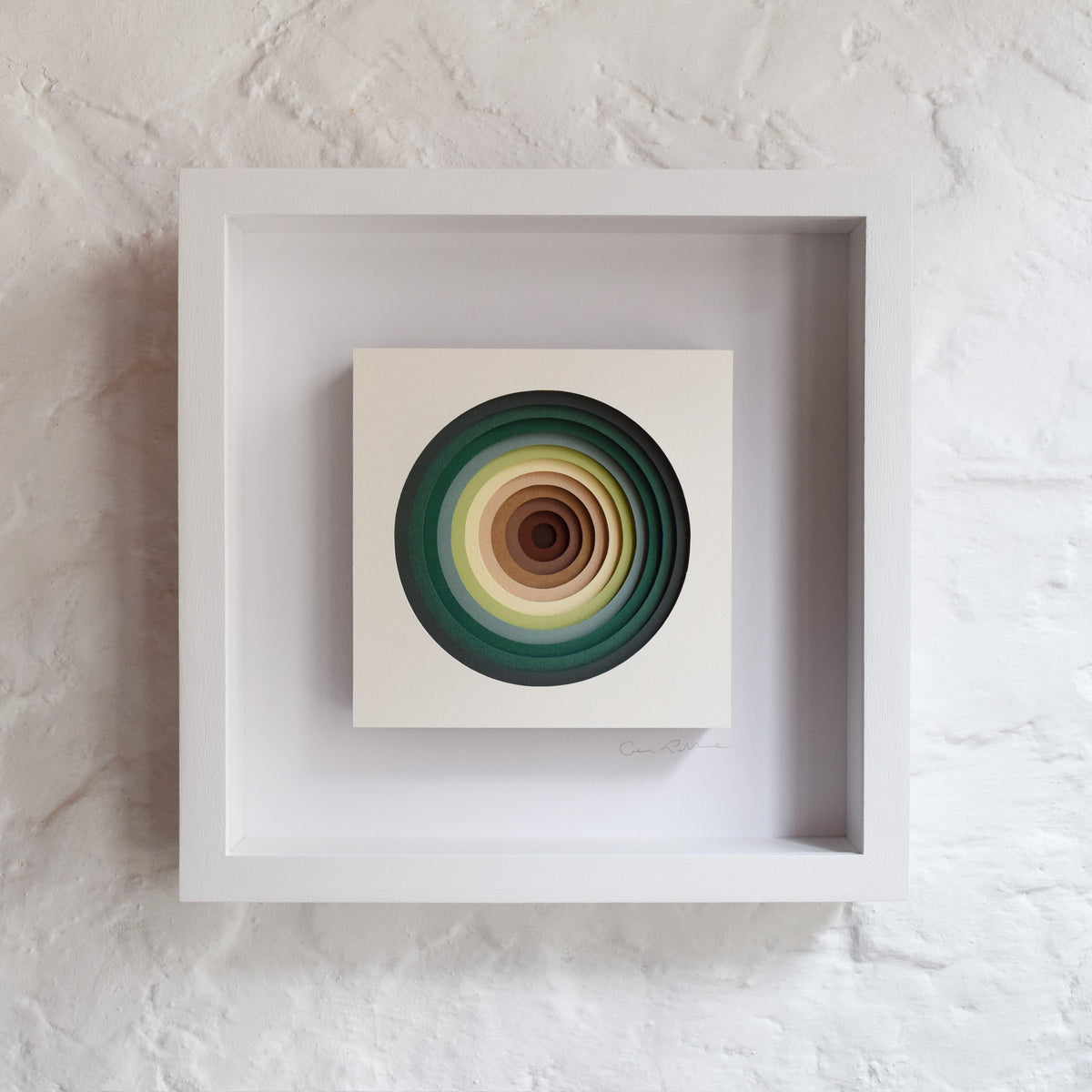 The Sublime Spectrum XXX – Framed Original Papercut Artwork