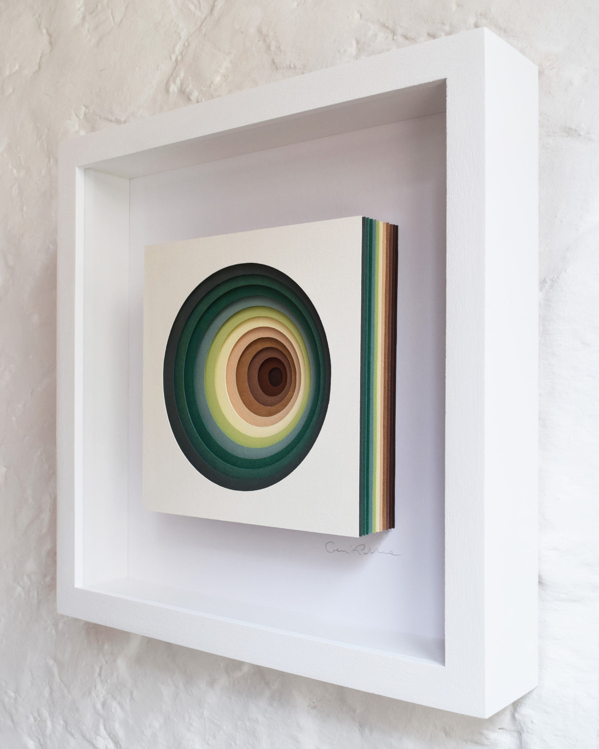 The Sublime Spectrum XXX – Framed Original Papercut Artwork