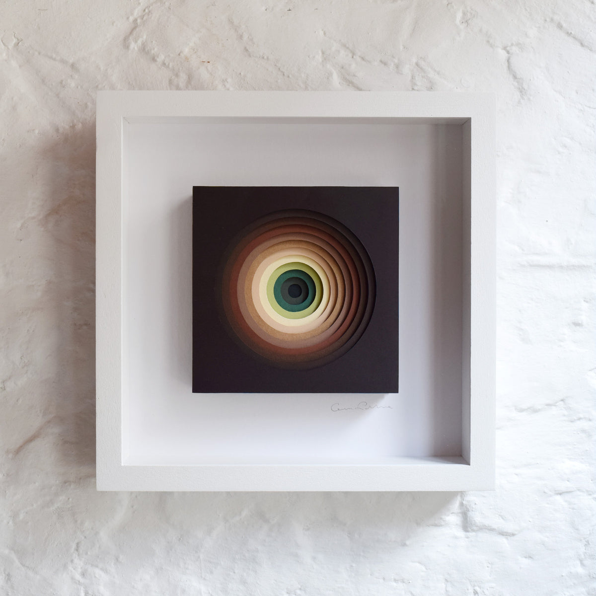 The Sublime Spectrum XXXI – Framed Original Papercut Artwork