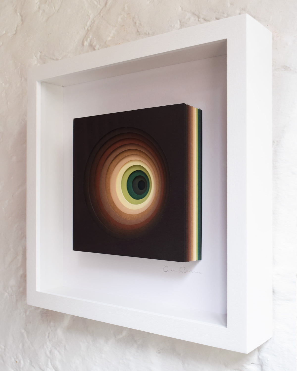 The Sublime Spectrum XXXI – Framed Original Papercut Artwork