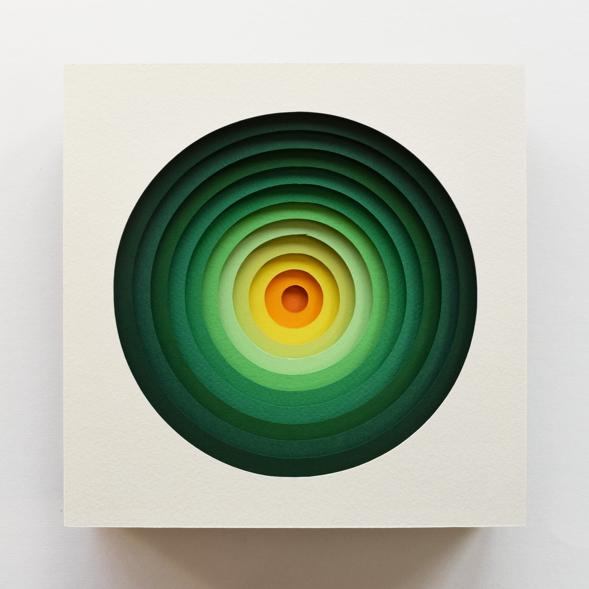 The Sublime Spectrum XXXII – Framed Original Papercut Artwork