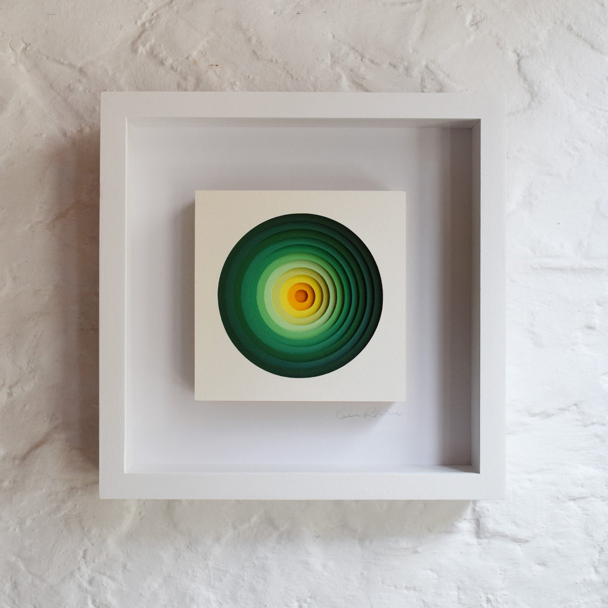 The Sublime Spectrum XXXII – Framed Original Papercut Artwork